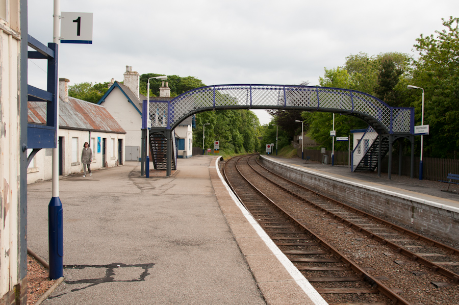 Footbridge, Helmsdale Station
